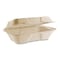 Vegware Nourish Molded Fiber Takeout Containers, 6.1 x 9 x 2.9, Natural, Sugarcane, PK200 VA-SH89N - alternate 1